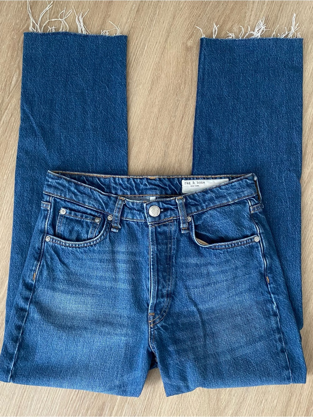 rag & bone | Maya Slim Straight Jeans